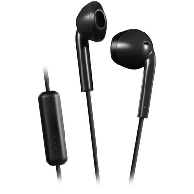 JVC HA-F17M-B - Wired In-Ear Headphones with Integrated Remote and Microphone, Black