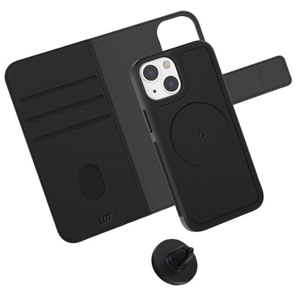 LBT Switch Wallet Case for iPhone 14 Plus - Black