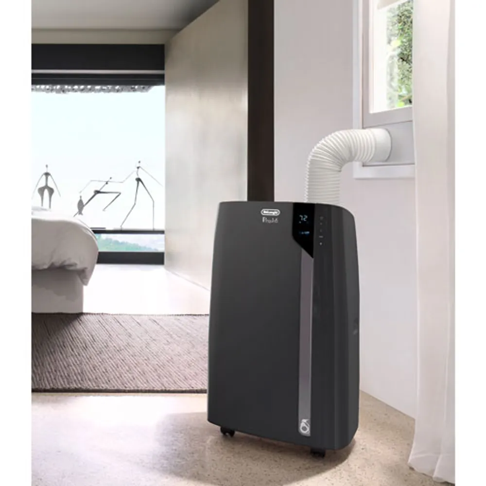 De'Longhi 3-in-1 Portable Air Conditioner - 12000 BTU (SACC 6800 BTU) - Dark Grey