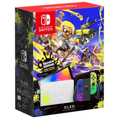 Nintendo Switch (OLED Model) Console - Splatoon 3 Special Edition