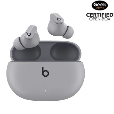 Open Box - Beats By Dr. Dre Studio Buds In-Ear Noise Cancelling True Wireless Earbuds - Moon Grey