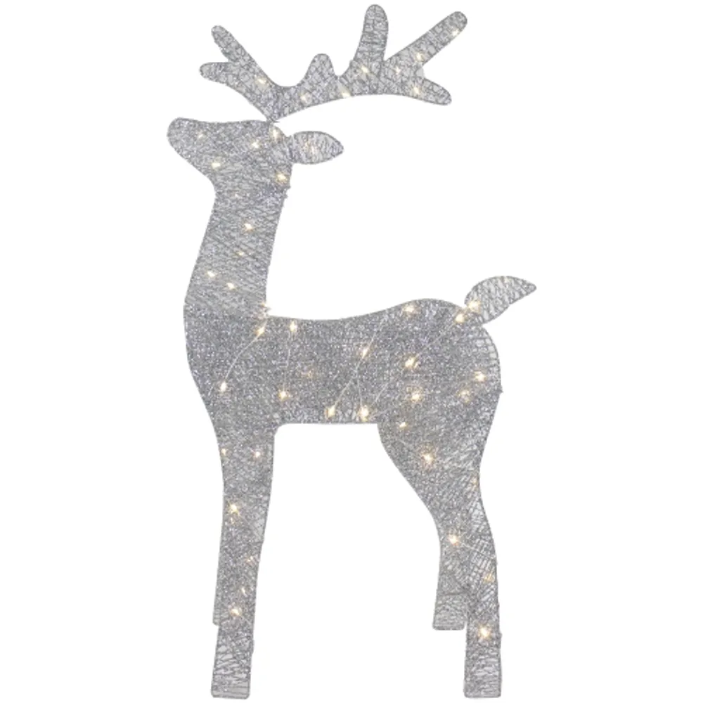 lighted deer christmas decoration
