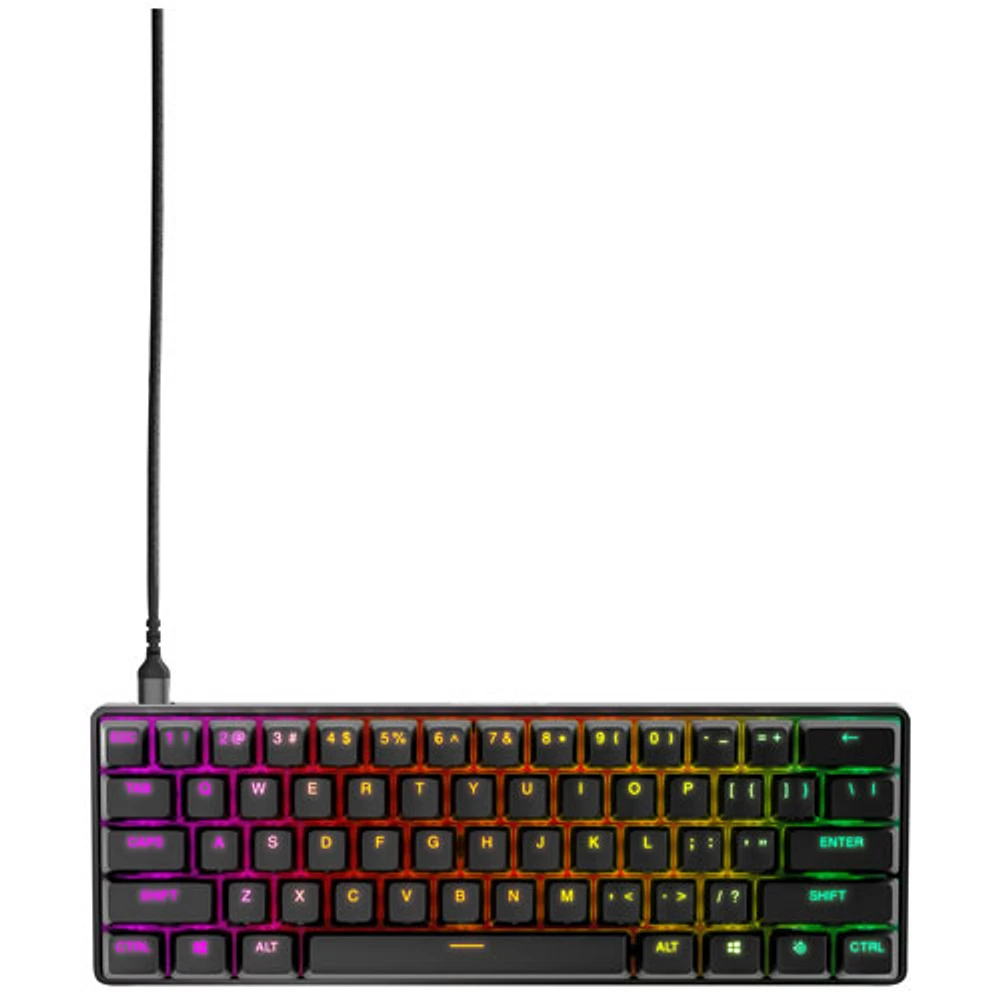 Clavier de jeu mécanique rétroéclairé ergonomique Apex Pro Mini de SteelSeries