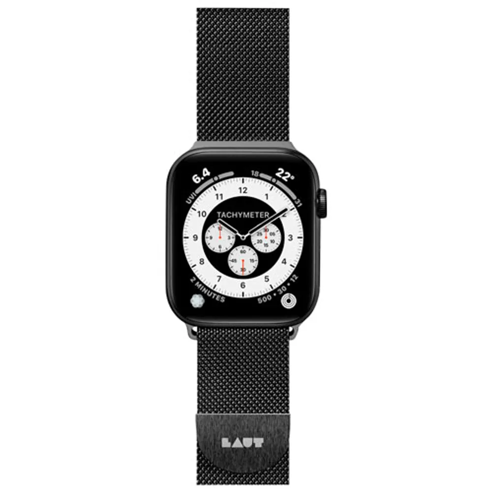 Laut Stainless Steel Loop For Apple Watch 38mm/40mm/41mm- Black