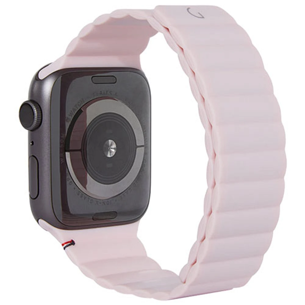 Bracelet en silicone de Decoded pour Apple Watch de 38 mm/40 mm/41 mm - Rose poudre