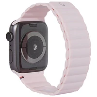 Bracelet en silicone de Decoded pour Apple Watch de 38 mm/40 mm/41 mm - Rose poudre