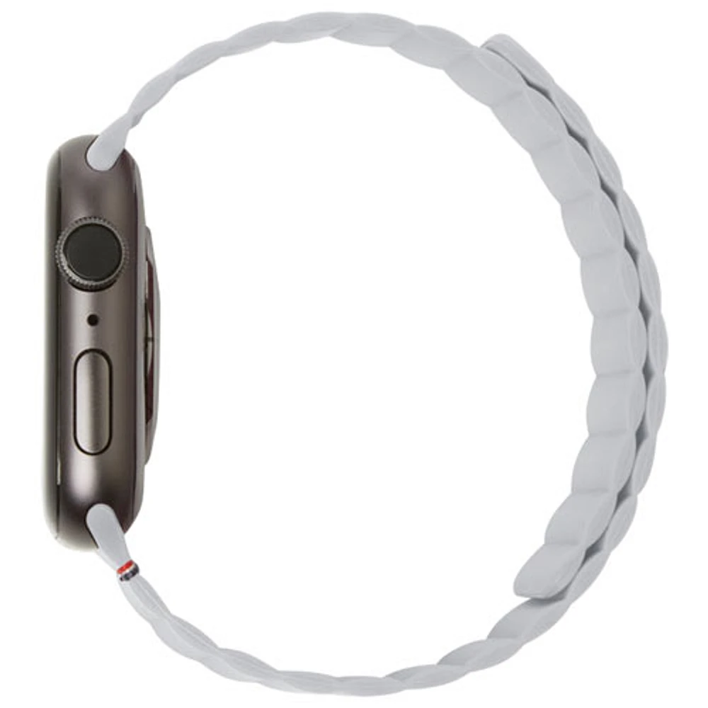 Bracelet en silicone de Decoded pour Apple Watch de 42 mm/44 mm/45 mm - Argile (Gris)