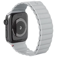 Bracelet en silicone de Decoded pour Apple Watch de 42 mm/44 mm/45 mm - Argile (Gris)