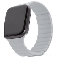 Bracelet en silicone de Decoded pour Apple Watch de 42 mm/44 mm/45 mm - Argile (Gris)