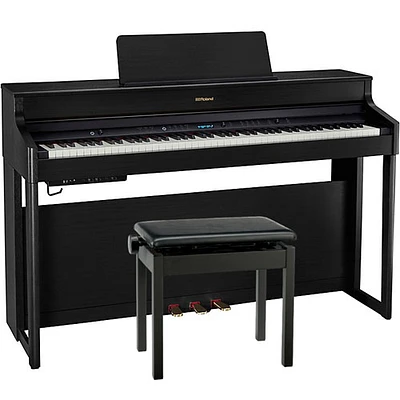 Roland MP-200 88 Key Progressive Hammer Action Digital Piano w/ Bench, Premium Stand & 3 Pedal Board - Only at Best Buy