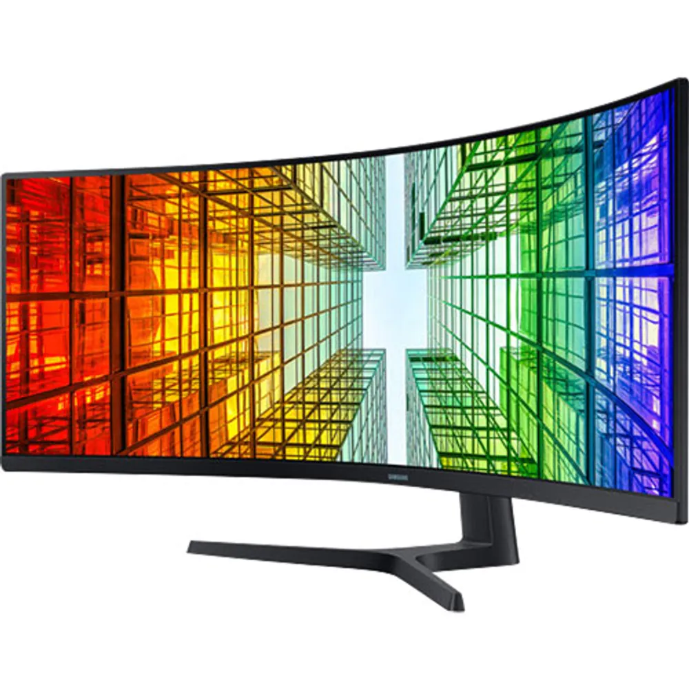 Samsung 49" Dual-QHD Ultrawide 60Hz 4ms GTG Curved VA LED Monitor (LS49A950UINXZA) - Black