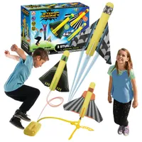 Stomp Rocket Dueling Stomp Racers - English