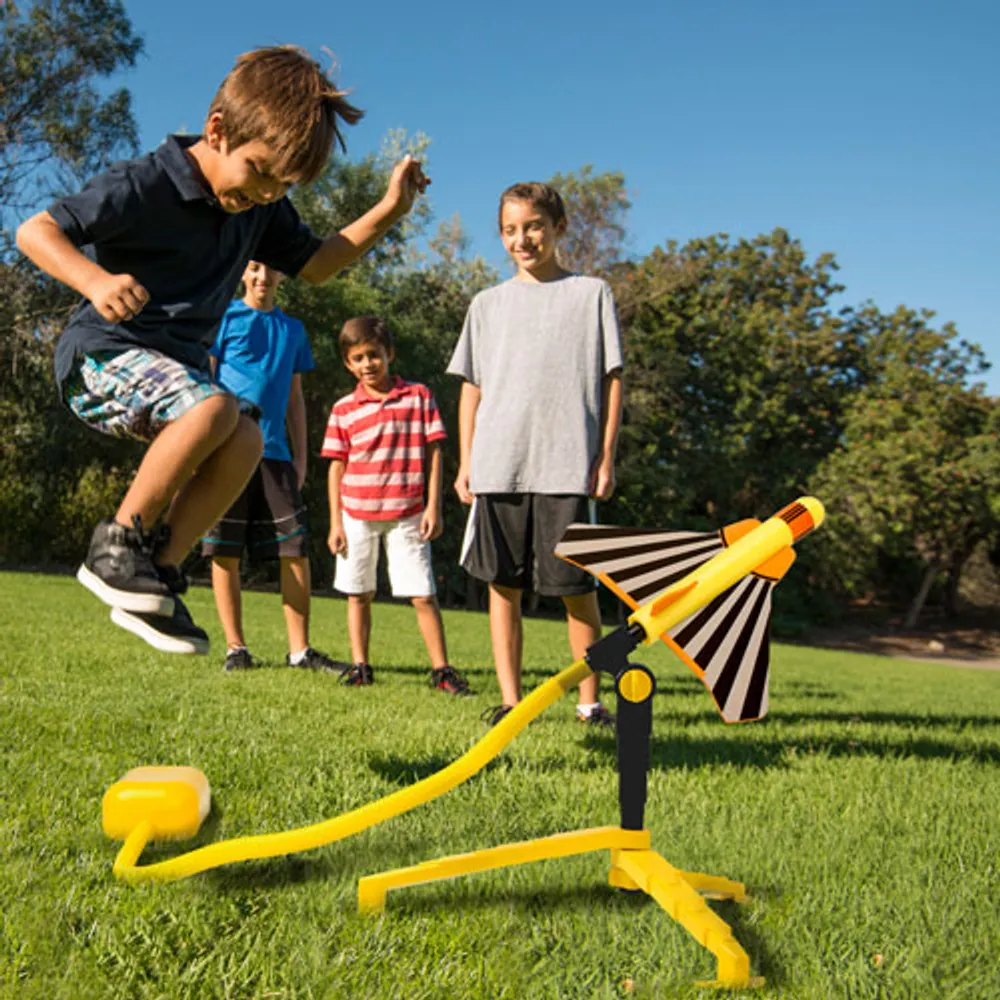 Stomp Rocket Dueling Stomp Racers - English