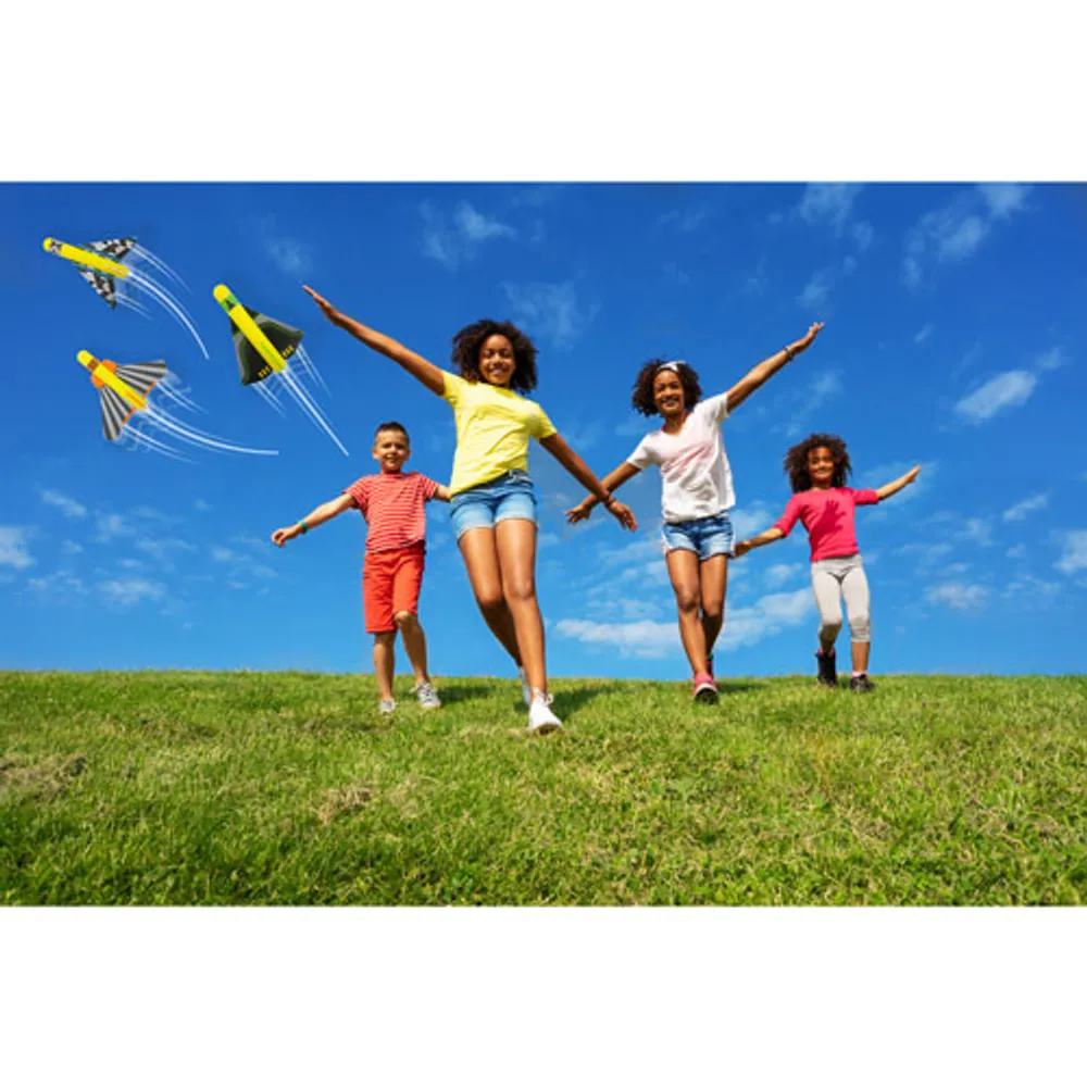 Bolides à pédales Dueling de Stomp Rocket - Anglais