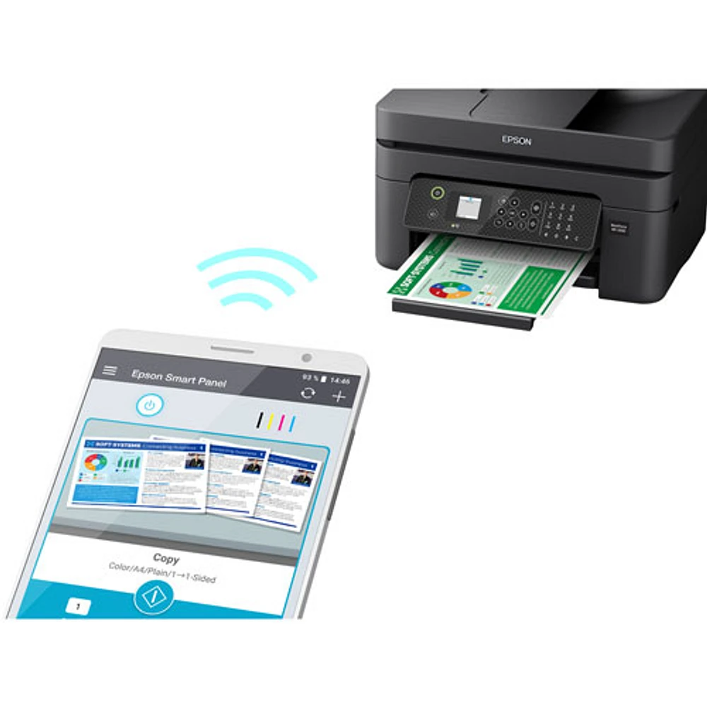 Epson WorkForce WF-2930 Wireless All-In-One Inkjet Printer