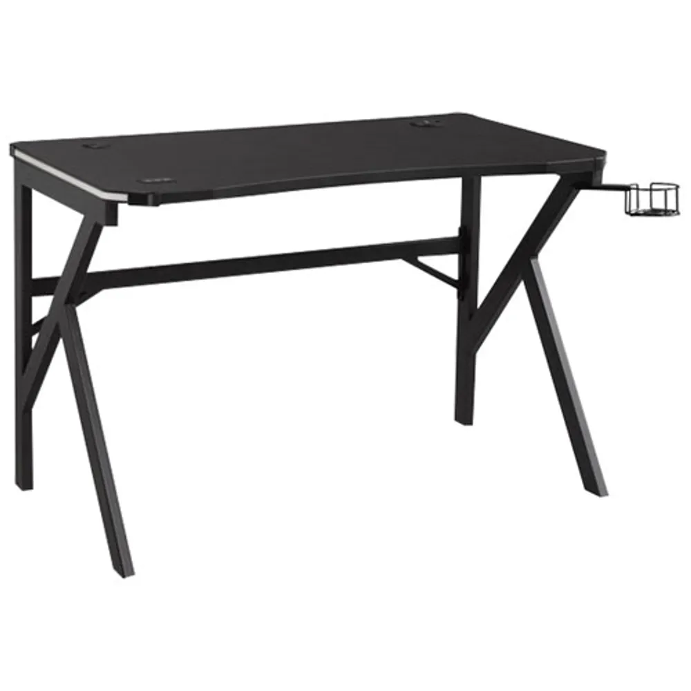 Brassex Pepita 26" Gaming Desk - Black