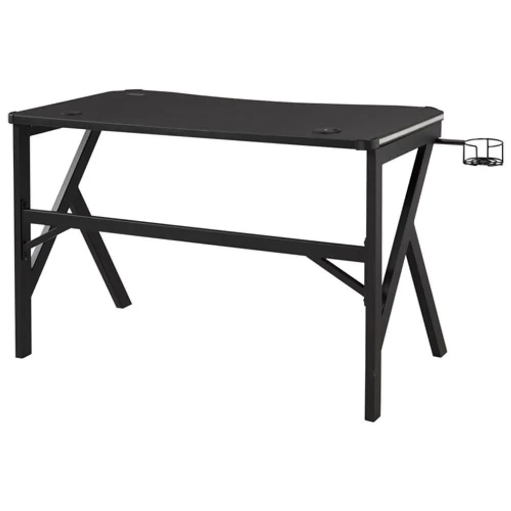 Brassex Pepita 26" Gaming Desk - Black