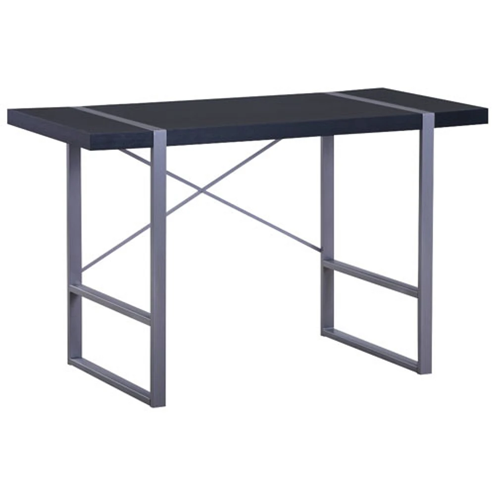 Brassex Alexis 23.75" Writing Desk - Black