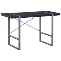 Brassex Alexis 23.75" Writing Desk - Black