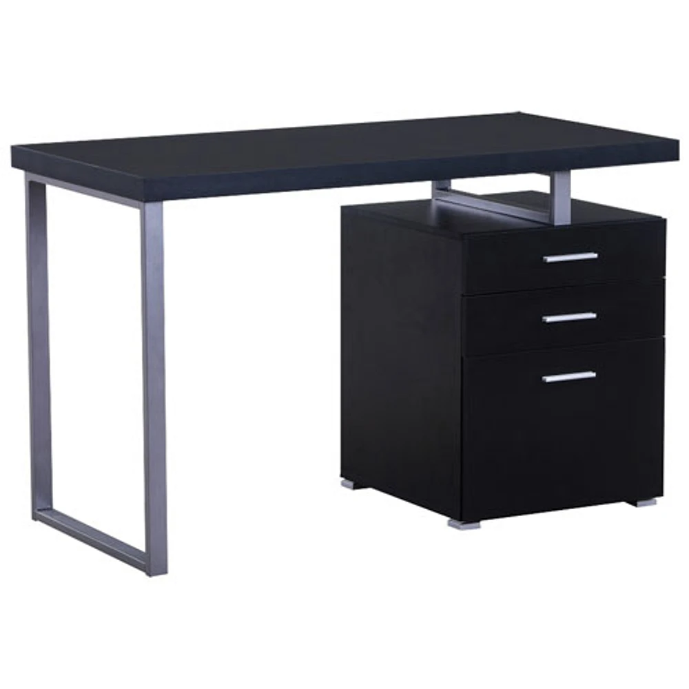 Brassex Verona 23.75" Writing Desk - Black