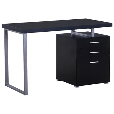 Bureau de travail de 23,75 po Verona de Brassex - Noir