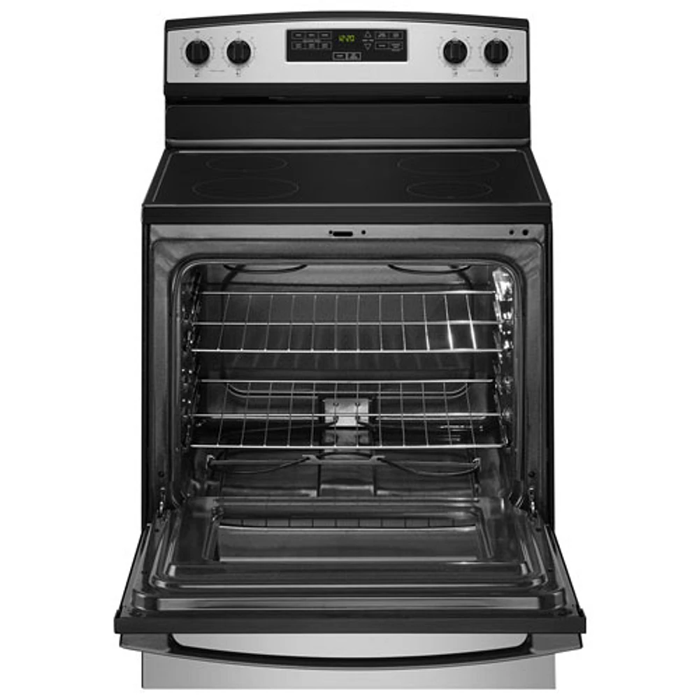 Amana 30" 4.8 Cu. Ft. Freestanding Electric Range (YAER6303MMS) - Stainless Steel