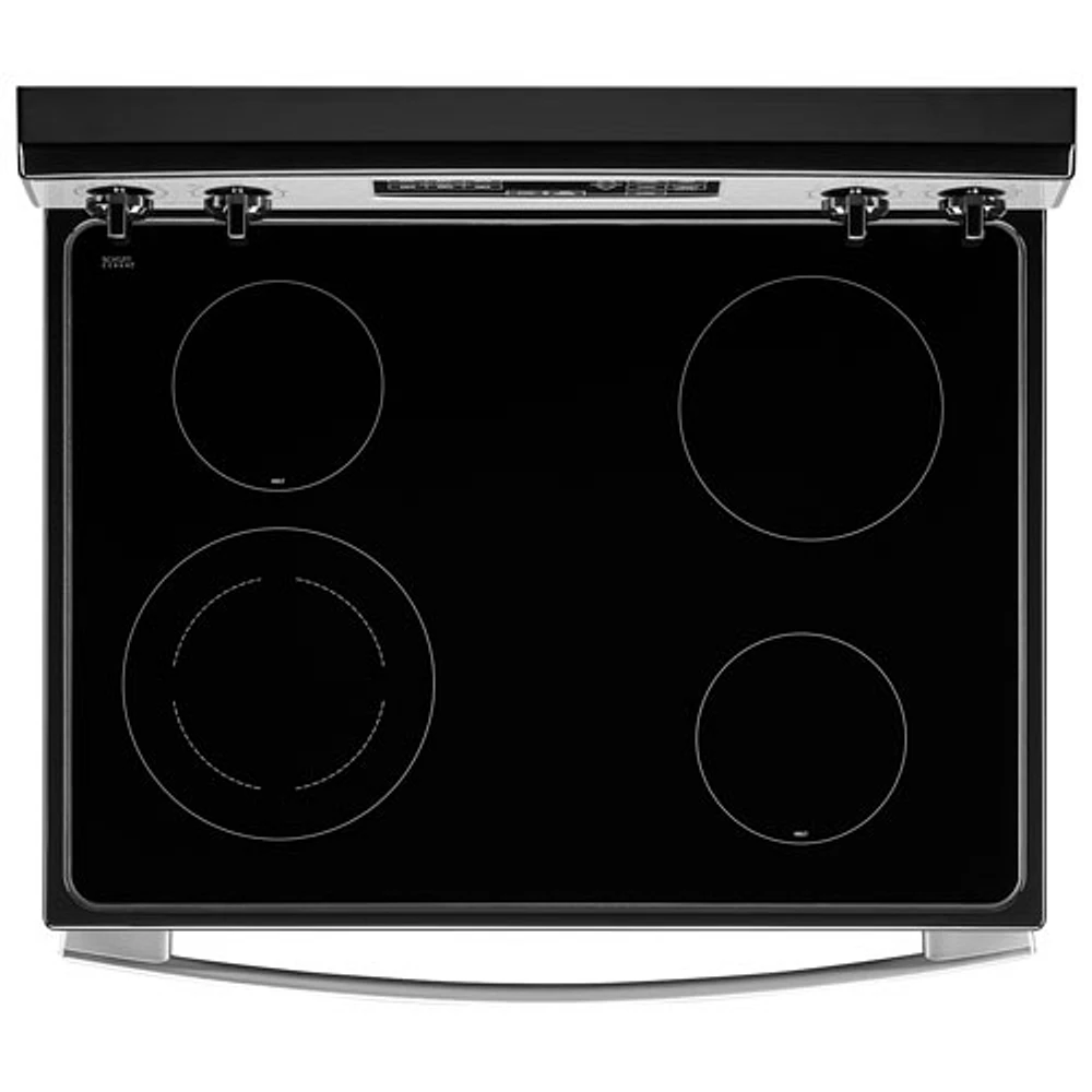 Amana 30" 4.8 Cu. Ft. Self-Clean Freestanding Electric Range (YAER6603SMS) - Stainless Steel