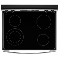 Amana 30" 4.8 Cu. Ft. Self-Clean Freestanding Electric Range (YAER6603SMS) - Stainless Steel