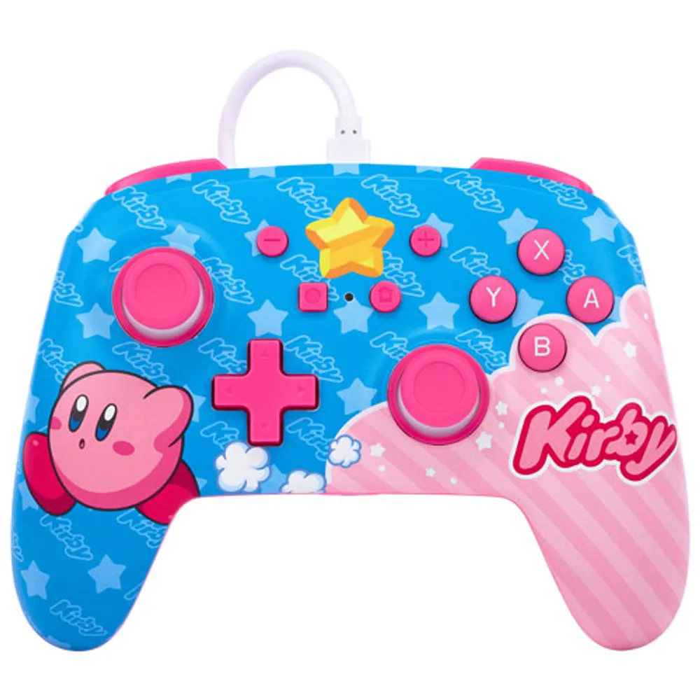 PowerA Enhanced Wired Controller for Switch - Kirby