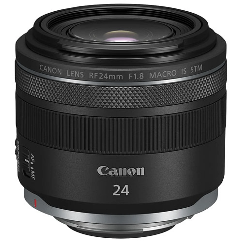 Objectif RF 24 mm f/1,8 Macro IS STM de Canon