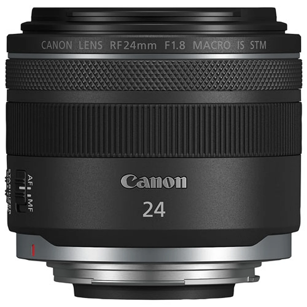 Objectif RF 24 mm f/1,8 Macro IS STM de Canon