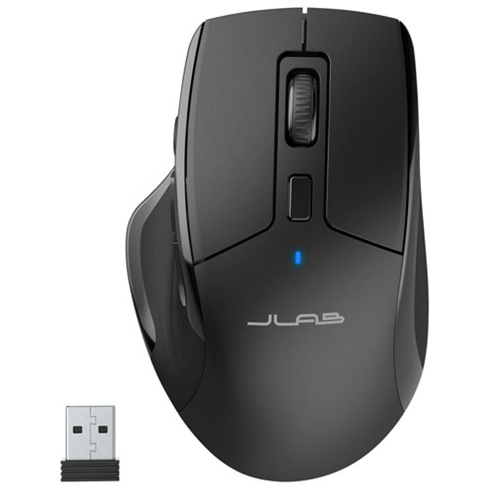 JLab JBuds 2400 DPI Wireless Optical Mouse - Black