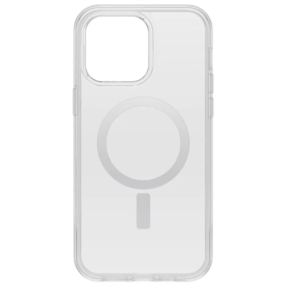 OtterBox Symmetry+ Fitted Hard Shell Case with MagSafe for iPhone 14 Pro Max - Clear