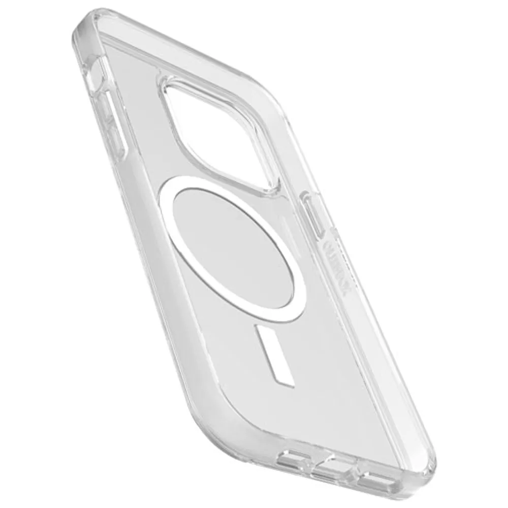 OtterBox Symmetry+ Fitted Hard Shell Case with MagSafe for iPhone 14 Pro Max - Clear