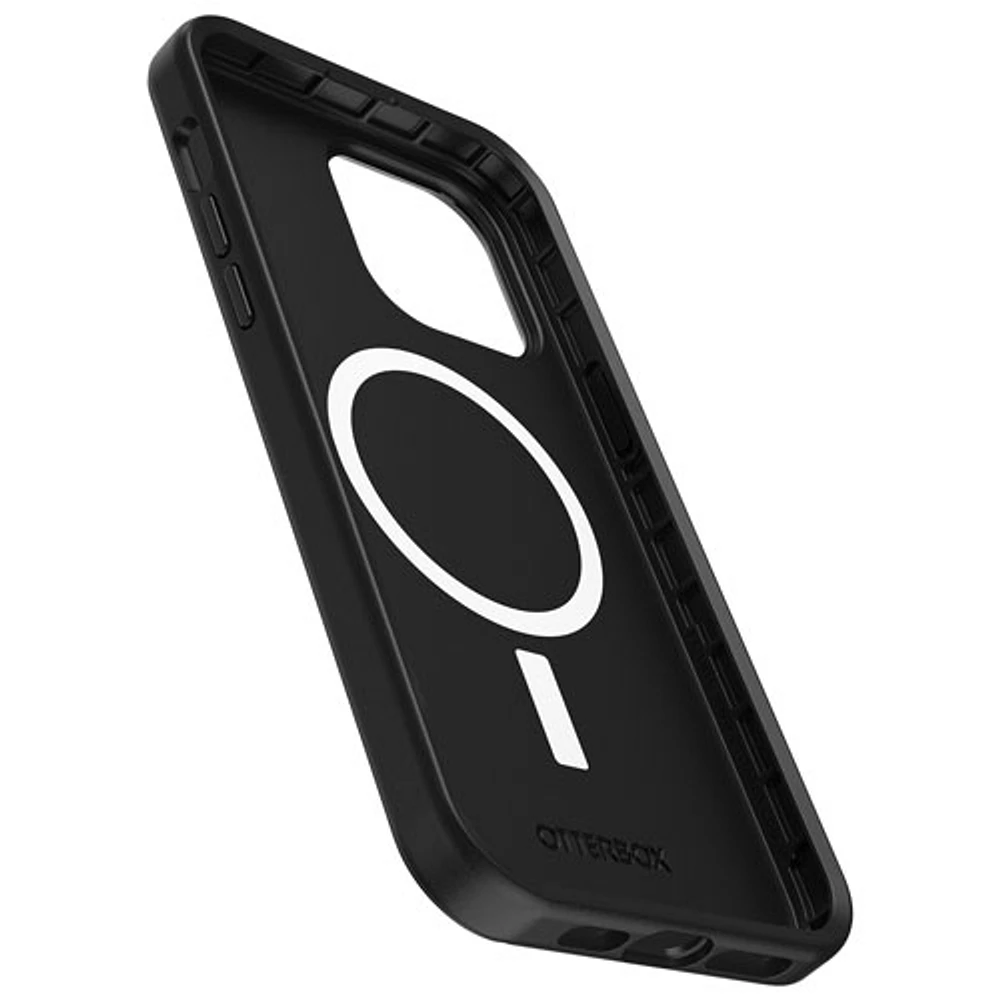 OtterBox Symmetry+ Fitted Hard Shell Case with MagSafe for iPhone 14 Pro Max - Black