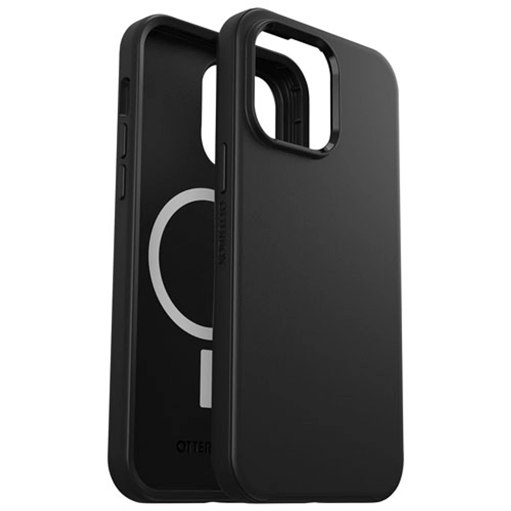 OtterBox Symmetry+ Fitted Hard Shell Case with MagSafe for iPhone 14 Pro Max - Black