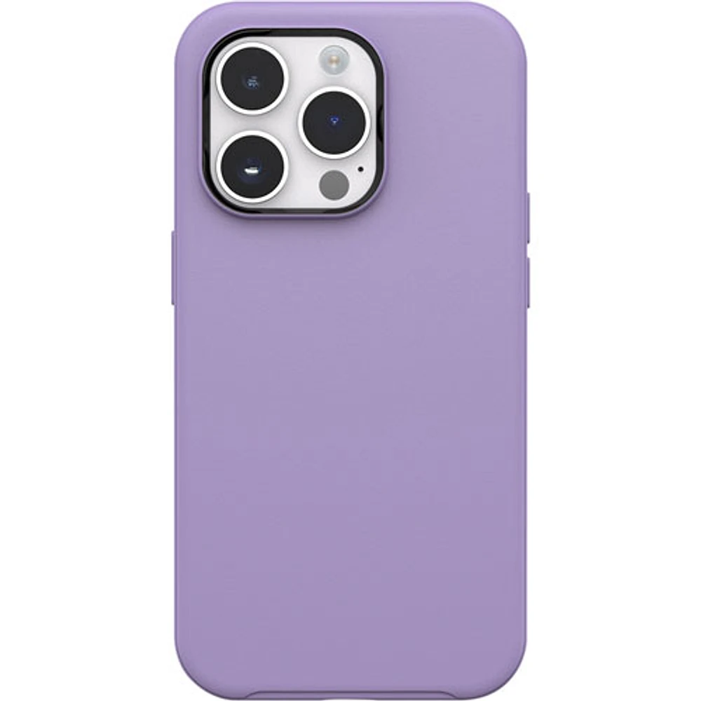 OtterBox Symmetry+ Fitted Hard Shell Case with MagSafe for iPhone 14 Pro - Lilac