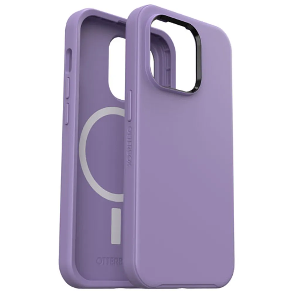 OtterBox Symmetry+ Fitted Hard Shell Case with MagSafe for iPhone 14 Pro - Lilac