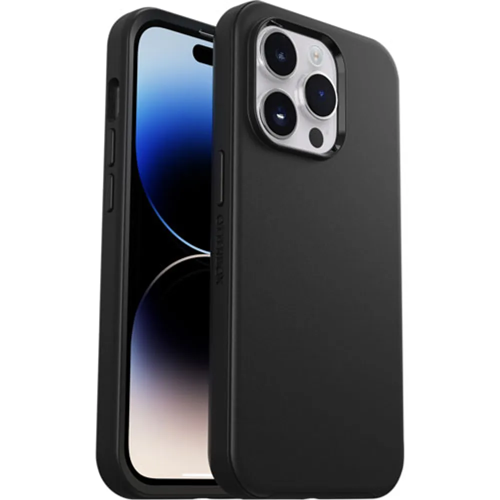 OtterBox Symmetry+ Fitted Hard Shell Case with MagSafe for iPhone 14 Pro - Black