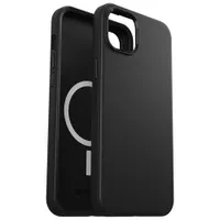 OtterBox Symmetry+ Fitted Hard Shell Case with MagSafe for iPhone 14 Plus - Black