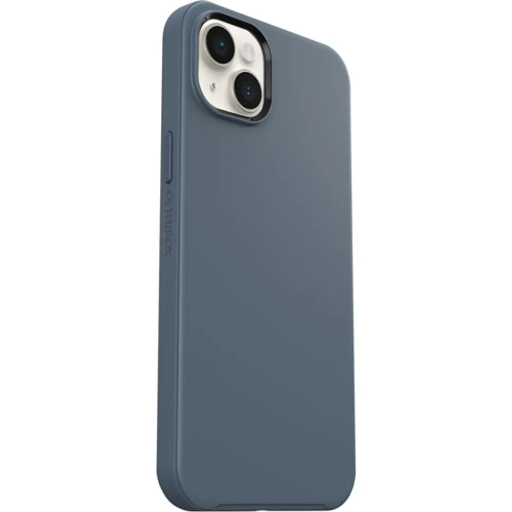 OtterBox Symmetry+ Fitted Hard Shell Case with MagSafe for iPhone 14 Plus - Blue