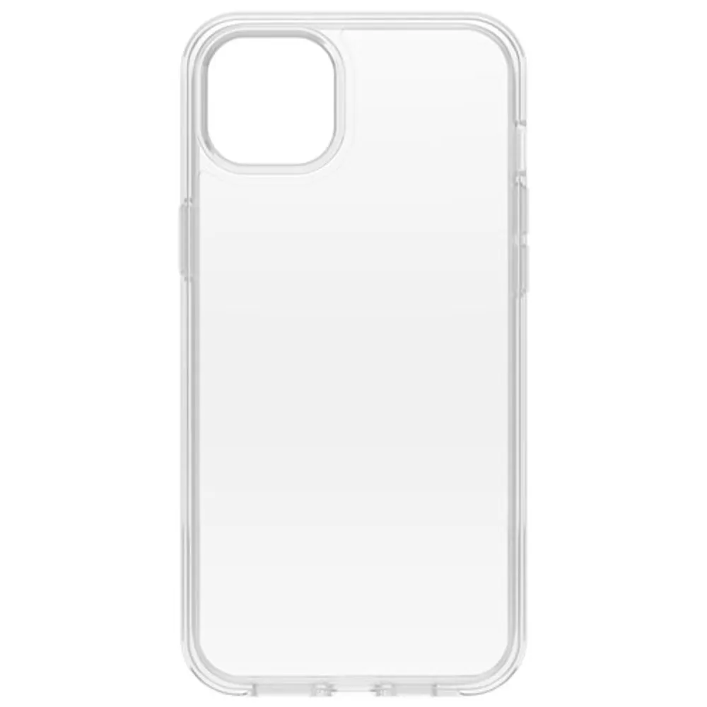 OtterBox Symmetry+ Fitted Hard Shell Case with MagSafe for iPhone 14 Plus - Clear