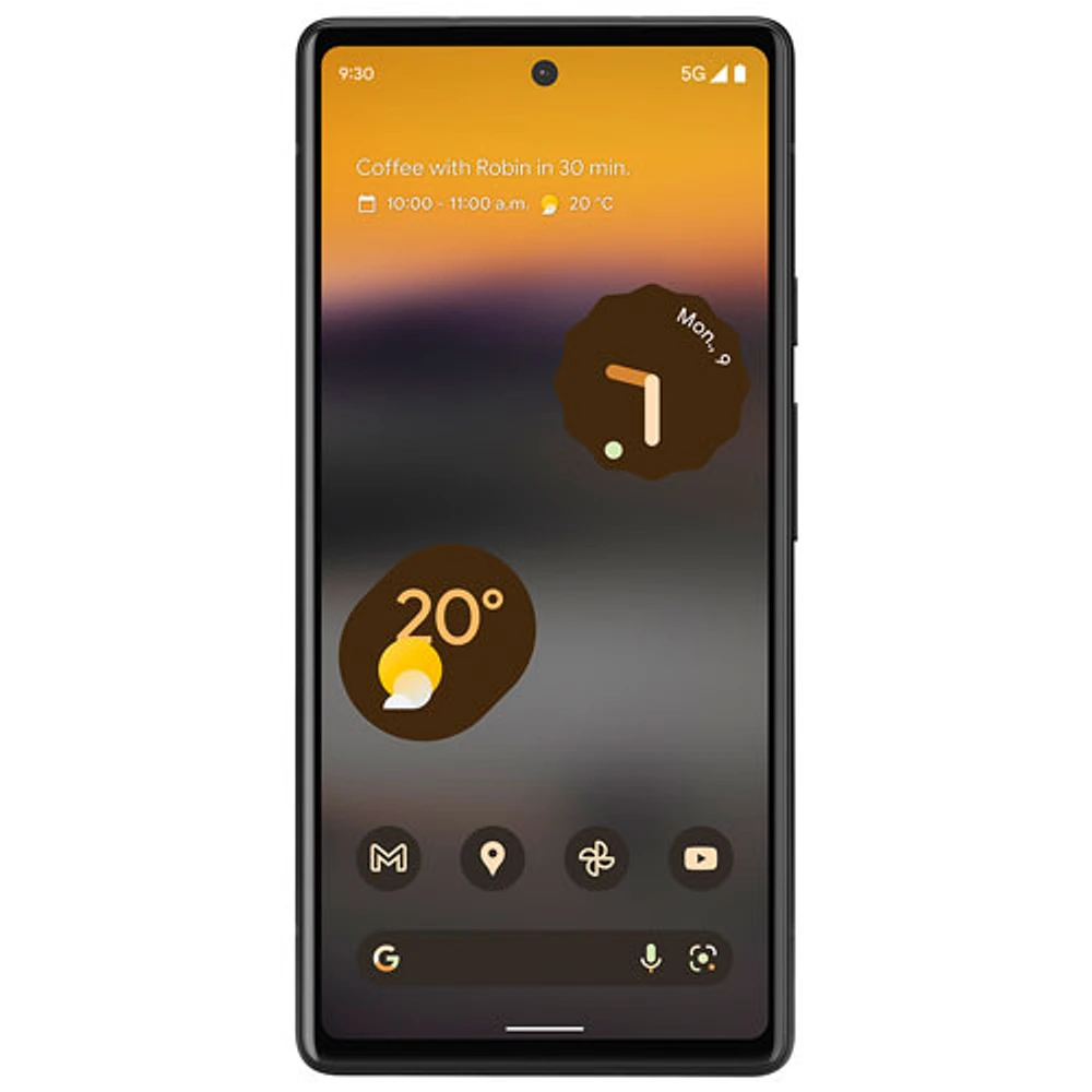 Pixel 6a de 128 Go de Google avec Virgin Plus - Anthracite - Financement mensuel