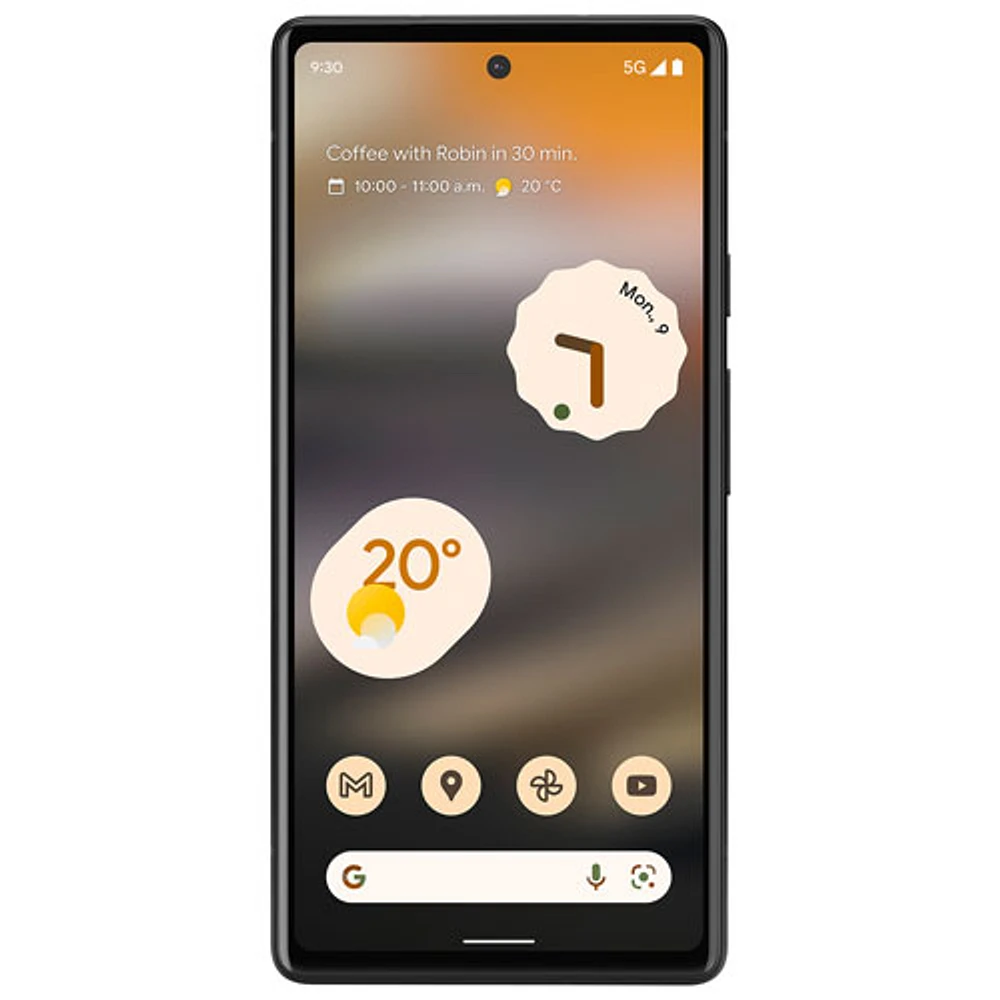 Pixel 6a de 128 Go de Google avec Virgin Plus - Anthracite - Financement mensuel