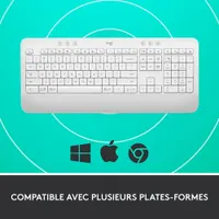 Clavier Bluetooth pleine grandeur SIGNATURE K650 de Logitech