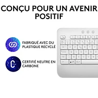 Clavier Bluetooth pleine grandeur SIGNATURE K650 de Logitech