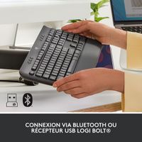 Logitech SIGNATURE K650 Bluetooth Full-Size Keyboard - Graphite