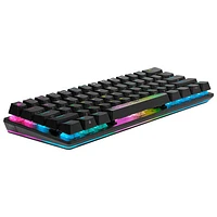 Mini clavier de jeu mécanique sans fil rétroéclairé Bluetooth Cherry MX RGB Red 60 % K70 de Corsair - Anglais