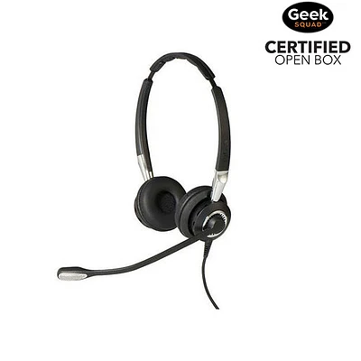 Open Box - Jabra BIZ 2400 II QD Noise Canceling Headset with Mic (2489-820-209) - Black