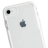 Bodyguardz Ace Pro Fitted Soft Shell Case for Apple iPhone SE/8/7 - Clear/White